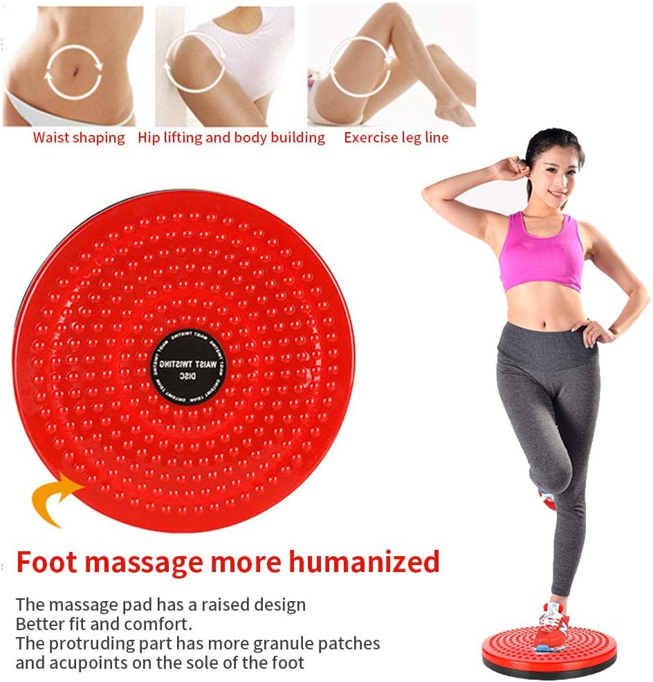 DUXAA Twisting Waist Disc, Body Shaping Twisting Boards Waist Aerobic Exercise Fitness Slim Machine Rotating Board Female Twister Exercise Sports Equipment