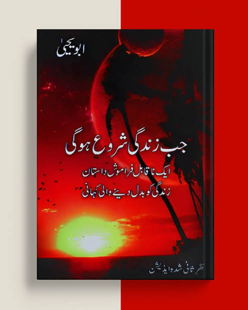 JAB ZINDAGI SHURU HOGI BY ABU YAHYA BEST SELLING ENGLISH NOVELS.